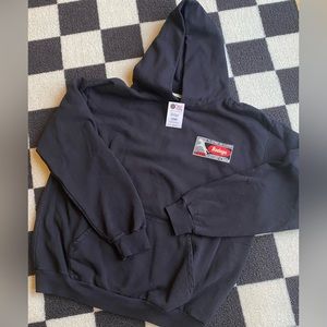 BODEGA Spring/Summer Posted Hoodie Black w/Logo XL NWT!